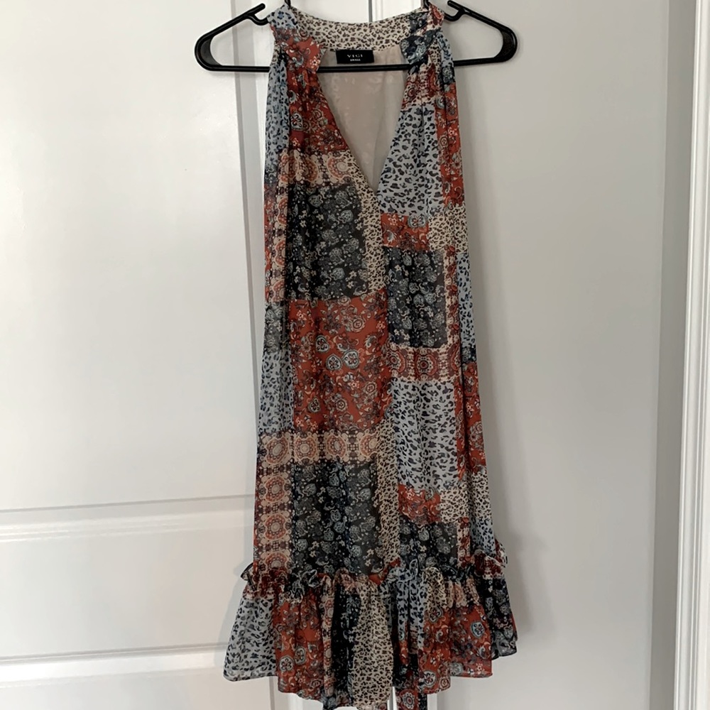 Vici mini dress with belt